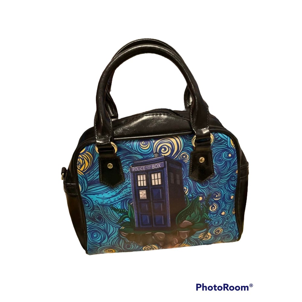 Groove Bags Dr. Who Starry Nights Tardis Handbag Purse